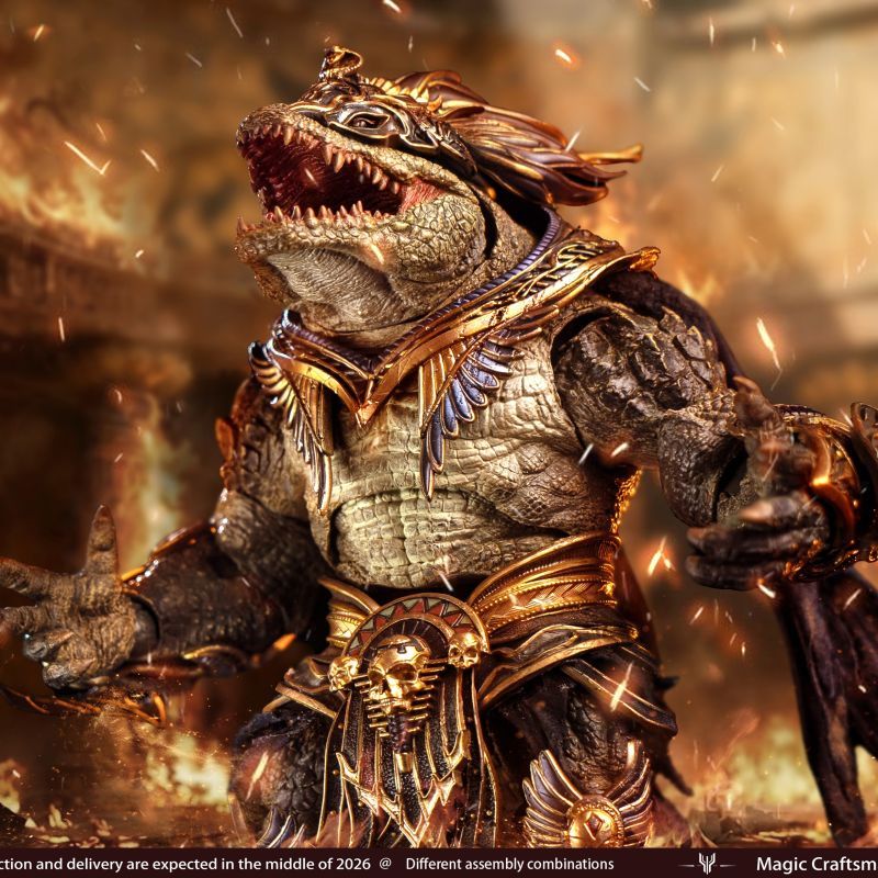 [Pre-sale] Magic Craftsman studio Temple of Chaos Series Desert Colossus Crocodile Sobek