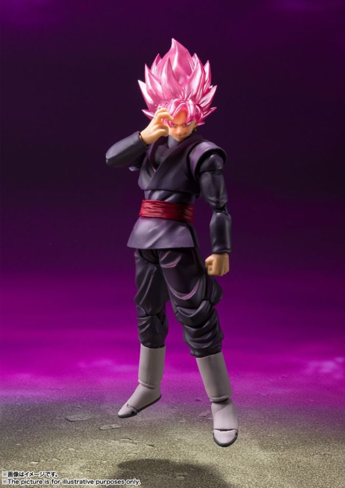 [In stock] Bandai SHFiguarts Dragon Ball Goku Black -Super Saiyan Rosé
