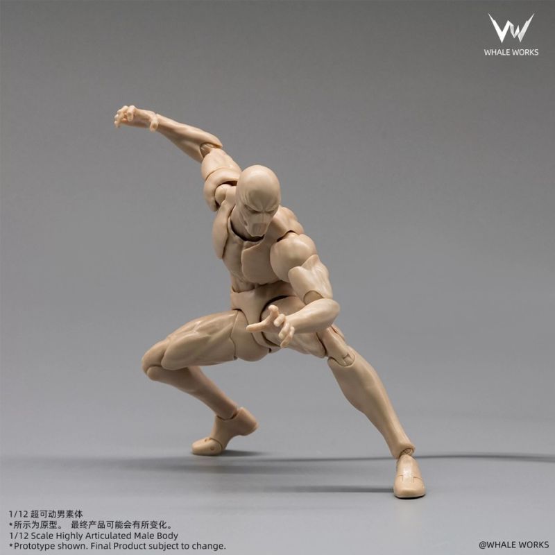 [Pre-sale] WHALE WORKS Super-Poseable Male Body