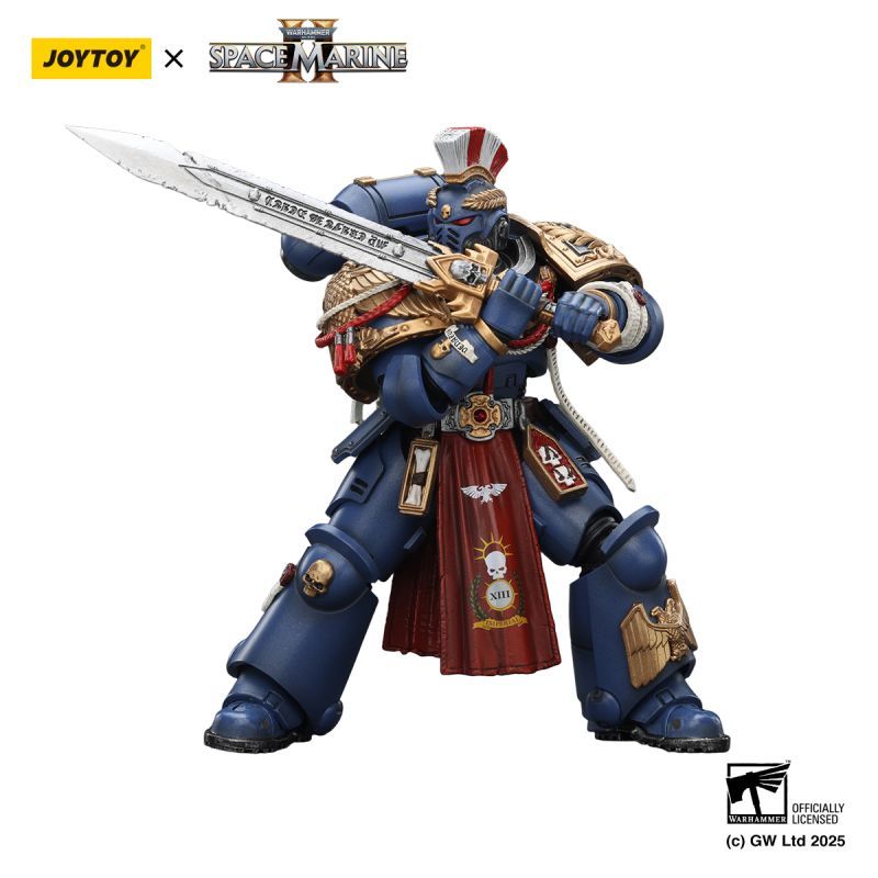 [In stock] JOYTOY Warhammer 40K Ultramarines Relic Primus Armour with Plasma Pistol and Combat Blade