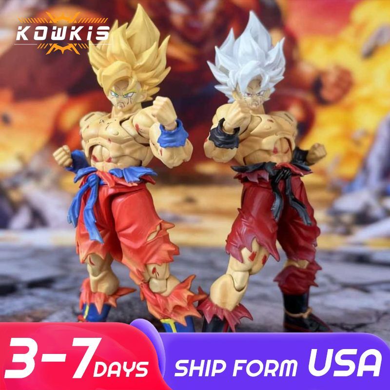 [Pre-sale] N&T Studio Dragon Ball SHF Super Saiyan Son Goku Battle Damaged 3.0 US Warehouse