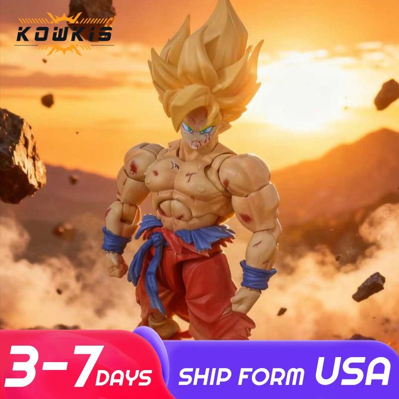 [Pre-sale] N&T Studio Dragon Ball SHF Super Saiyan Son Goku Battle Damaged 3.0 US Warehouse