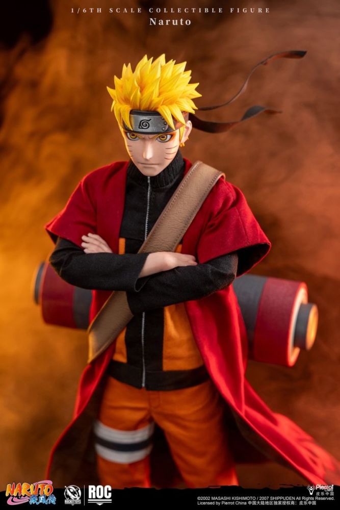 [Pre-sale] ROCKETTOYS ROC-011 1/6 Naruto：Shippūden Naruto Sennin Version & Accessory Pack