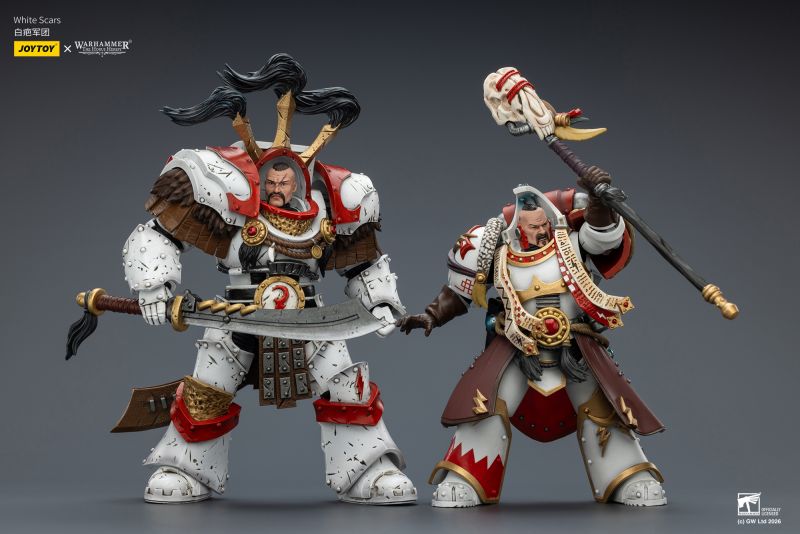 [Pre-sale] JOYTOY Warhammer 40K White Scars Stormseer Consul with Force ...