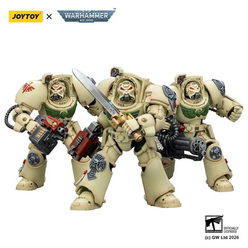 [Pre-sale] JOYTOY Warhammer 40K Dark Angels Deathwing Terminator 1 with Power Sword and Storm Bolter