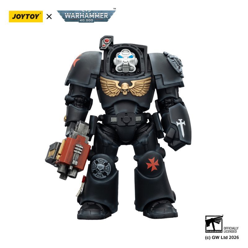 [Pre-sale] JOYTOY Warhammer 40K BlackTemplars Terminator 2 with Power Fist and Storm Bolter