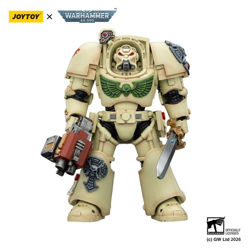 [Pre-sale] JOYTOY Warhammer 40K Dark Angels Deathwing Terminator 1 with Power Sword and Storm Bolter