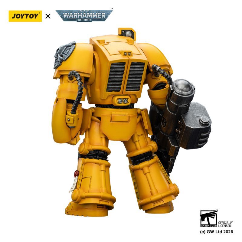 [Pre-sale] JOYTOY Warhammer 40K Imperial Fists Terminator 3 with Power Fist and Assault Cannon