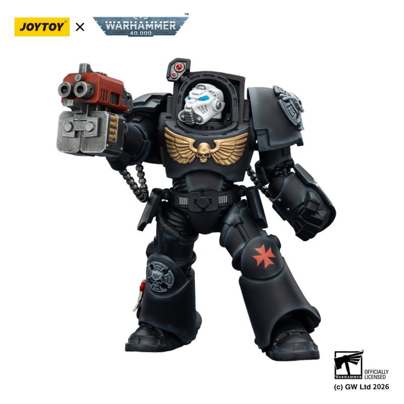 [Pre-sale] JOYTOY Warhammer 40K BlackTemplars Terminator 2 with Power Fist and Storm Bolter