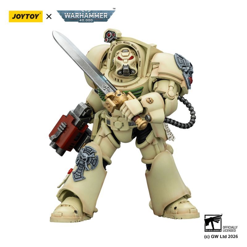[Pre-sale] JOYTOY Warhammer 40K Dark Angels Deathwing Terminator 1 with Power Sword and Storm Bolter