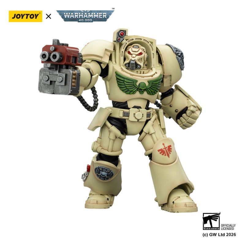 [Pre-sale] JOYTOY Warhammer 40K Dark Angels Deathwing Terminator 2 with Power Fist and Storm Bolter