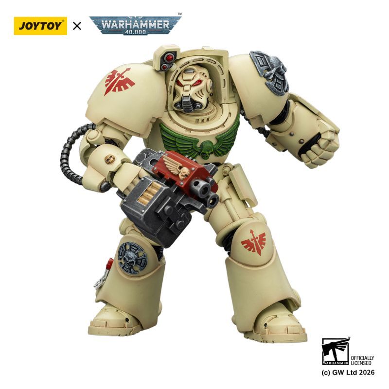 [Pre-sale] JOYTOY Warhammer 40K Dark Angels Deathwing Terminator 2 with Power Fist and Storm Bolter
