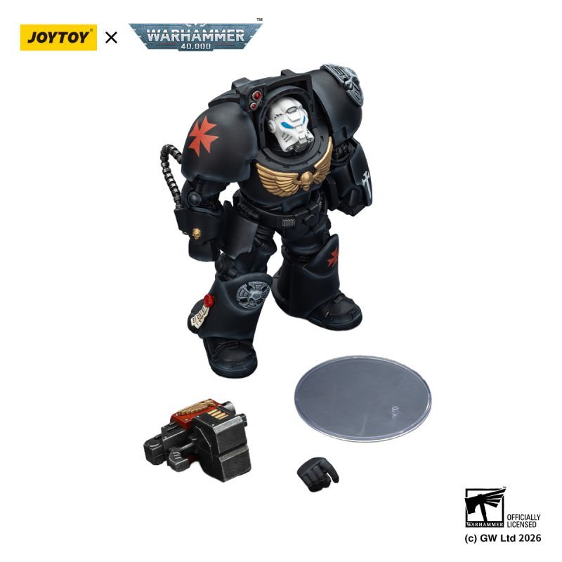 [Pre-sale] JOYTOY Warhammer 40K BlackTemplars Terminator 2 with Power Fist and Storm Bolter