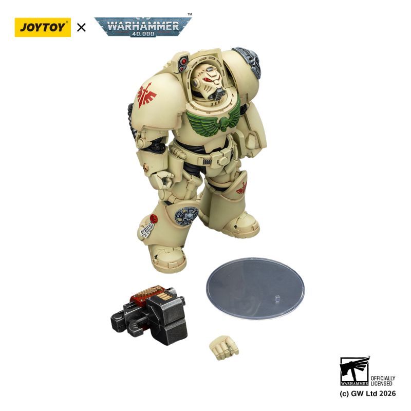 [Pre-sale] JOYTOY Warhammer 40K Dark Angels Deathwing Terminator 2 with Power Fist and Storm Bolter