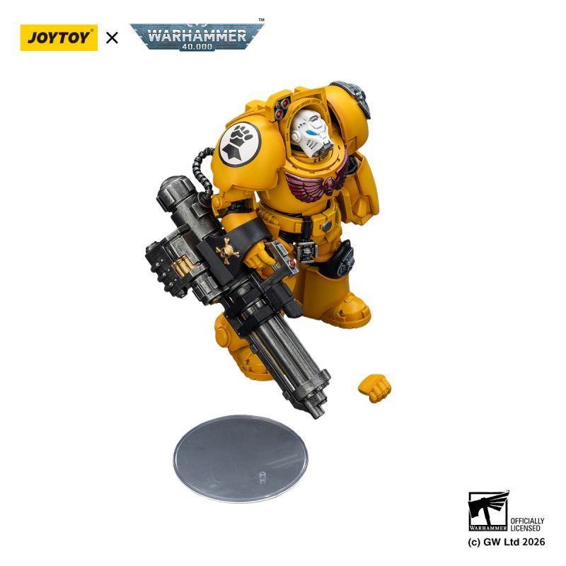 [Pre-sale] JOYTOY Warhammer 40K Imperial Fists Terminator 3 with Power Fist and Assault Cannon