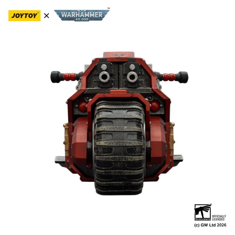 [Pre-sale] JOYTOY Warhammer 40K Blood Angels Raider-pattern Combat Bike with twin-linked bolt rifles