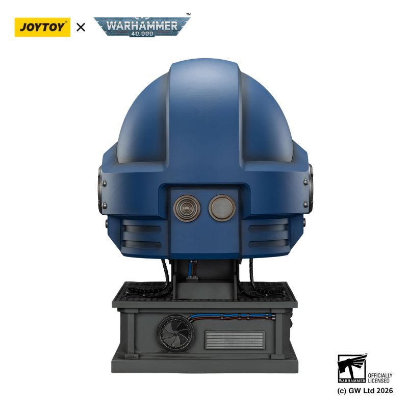 [Pre-sale] JOYTOY Warhammer 40K Ultramarines Captain MkX Helmet & Display Stand