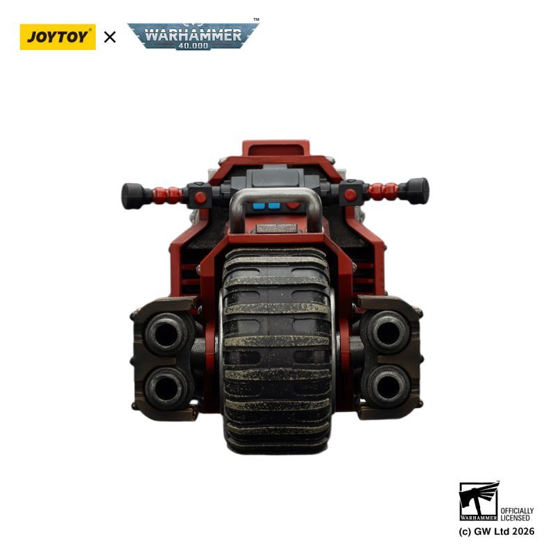 [Pre-sale] JOYTOY Warhammer 40K Blood Angels Raider-pattern Combat Bike with twin-linked bolt rifles