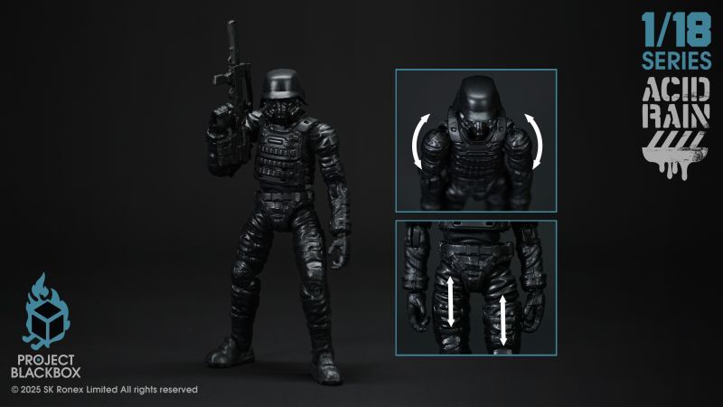 [Pre-sale] Acid Rain PBB-AR006 Black Trencher