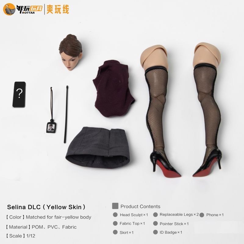 [Pre-sale] Nottaa Collection NT-04 Serena Female Body White Split Neck DLC Accessories