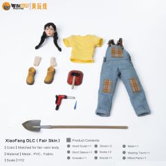 Xiaofang Female Body White Split Neck DLC