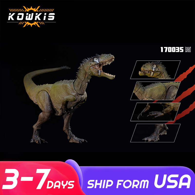 [Pre-sale] Nanmu Studio Smart Series - Allosaurus Blade & Crooked-mouthed Guy Fully Articulated Dinosaur Figure US Warehouse