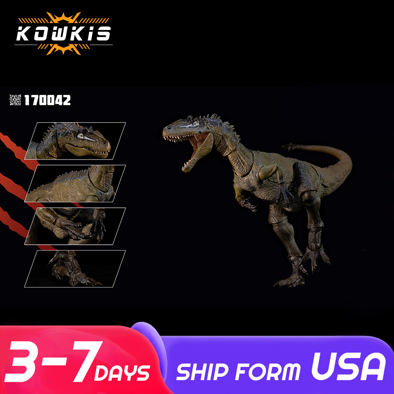 [Pre-sale] Nanmu Studio Smart Series - Allosaurus Blade & Crooked-mouthed Guy Fully Articulated Dinosaur Figure US Warehouse