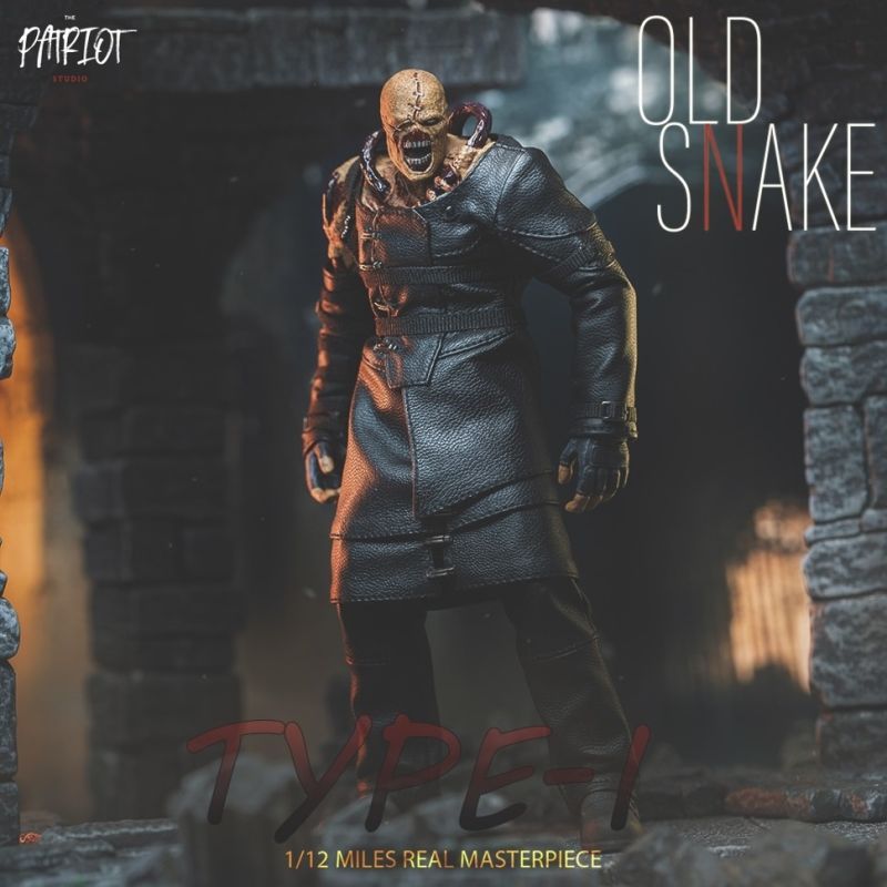 [Pre-sale] Patriot Resident Evil 2 Nemesis OldSnake type-I & type-II Set of 2