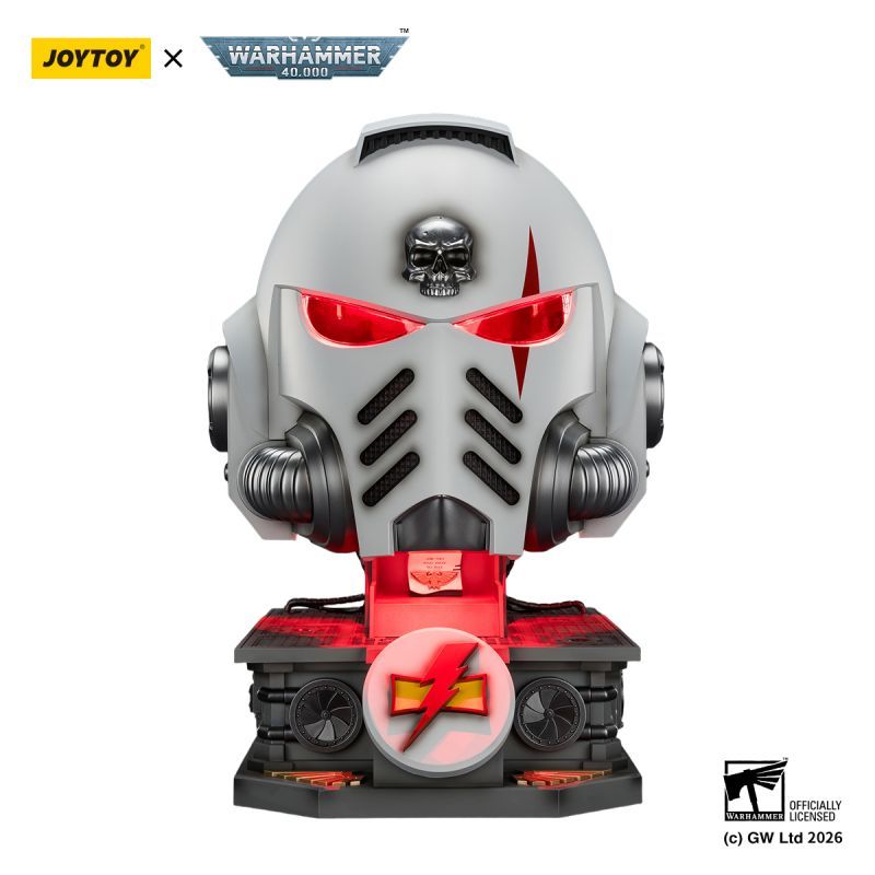 [Pre-sale] JOYTOY Warhammer 40K White Scars MkX Helmet& Display Stand