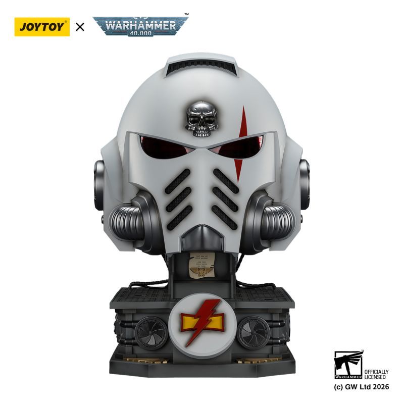 [Pre-sale] JOYTOY Warhammer 40K White Scars MkX Helmet& Display Stand