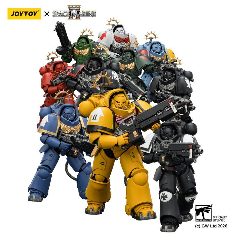 [Pre-sale] JOYTOY Warhammer 40K Game Edition Raven Guard Heavy Intercessor with Heavy Bolt Rifle and Bolt Pistol
