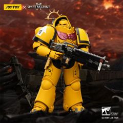 [In stock] JOYTOY Warhammer 40K Game Edition  Imperial Fists Heavy Intercessor with Heavy Bolt Rifle and Bolt Pistol