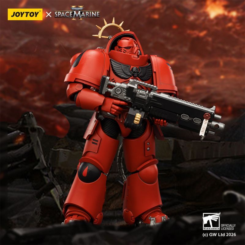 [Pre-sale] JOYTOY Warhammer 40K Game Edition Blood Angels Heavy Intercessor with Heavy Bolt Rifle and Bolt Pistol