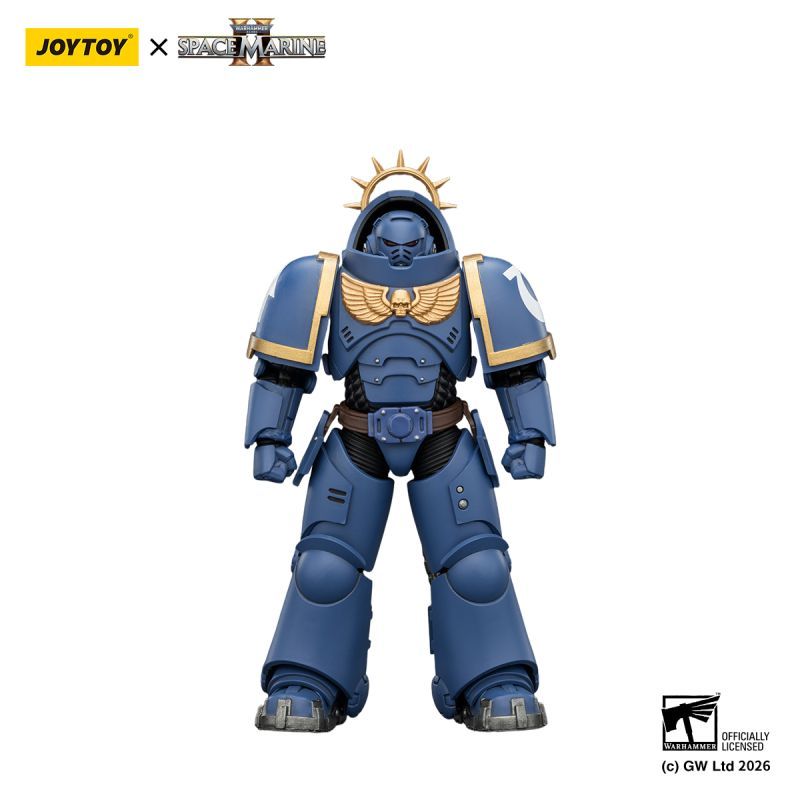 [Pre-sale] JOYTOY Warhammer 40K Game Edition Ultramarines Heavy Intercessor with Heavy Bolt Rifle and Bolt Pistol