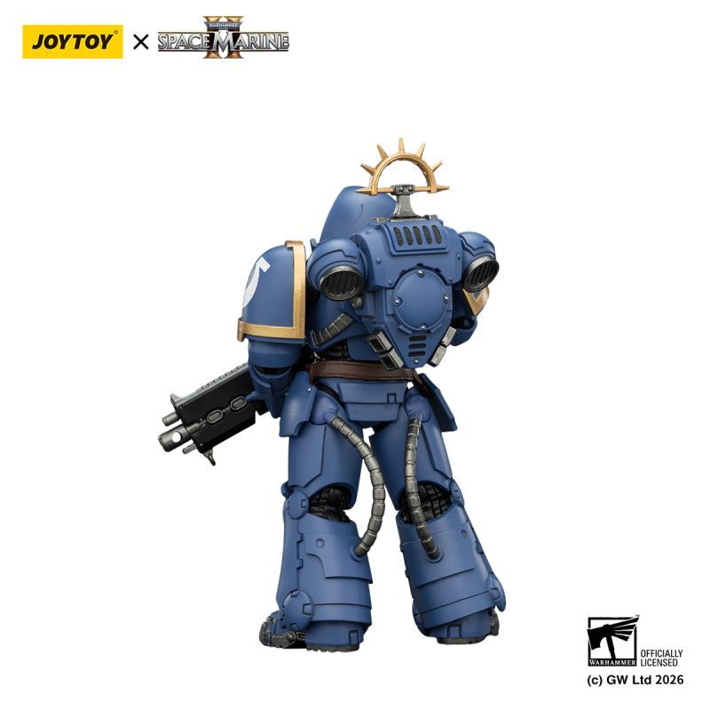[Pre-sale] JOYTOY Warhammer 40K Game Edition Ultramarines Heavy Intercessor with Heavy Bolt Rifle and Bolt Pistol