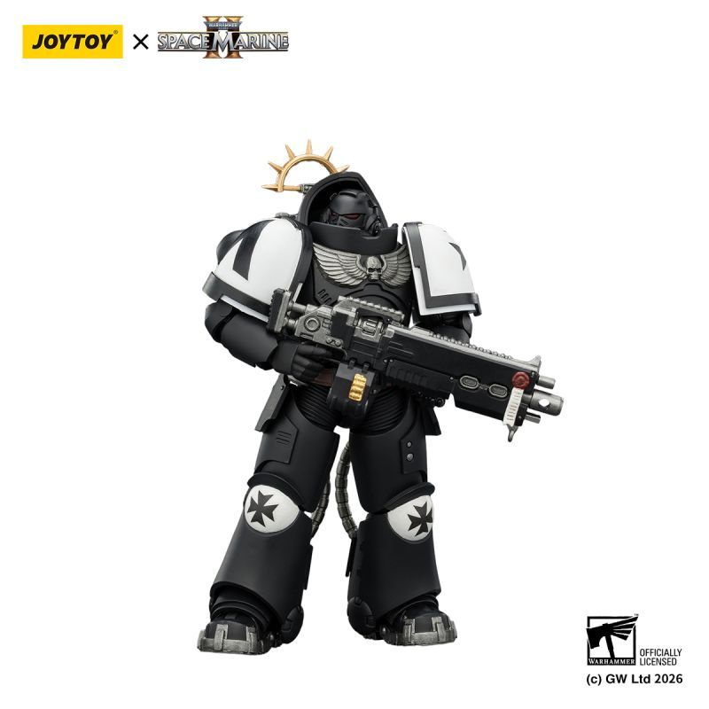 [Pre-sale] JOYTOY Warhammer 40K Game Edition Black Templars Heavy Intercessor with Heavy Bolt Rifle and Bolt Pistol