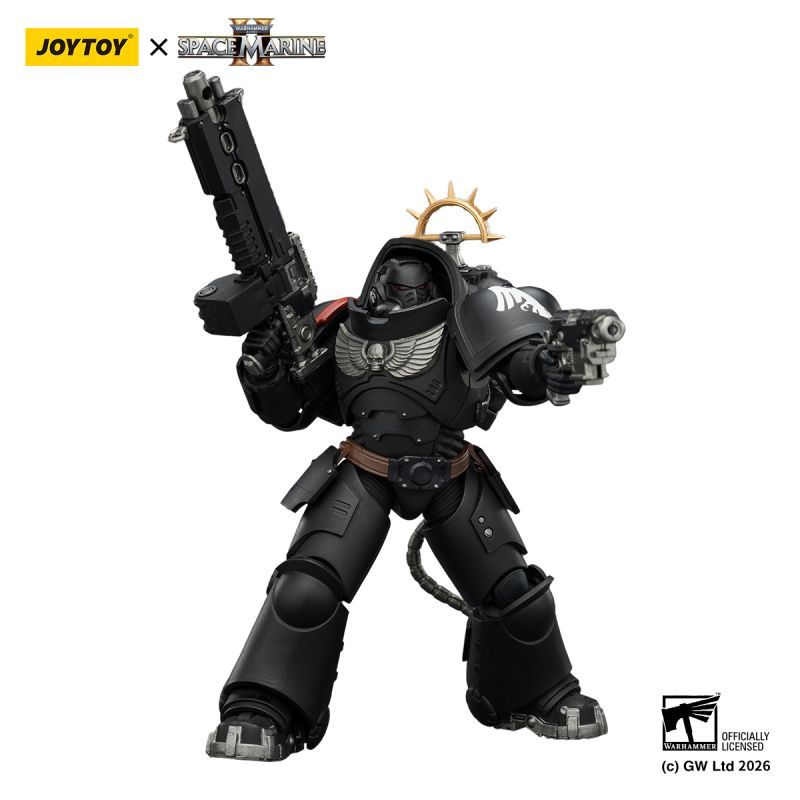 [Pre-sale] JOYTOY Warhammer 40K Game Edition Raven Guard Heavy Intercessor with Heavy Bolt Rifle and Bolt Pistol