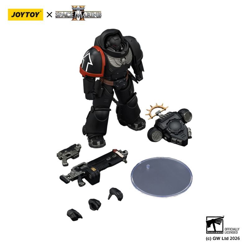 [Pre-sale] JOYTOY Warhammer 40K Game Edition Raven Guard Heavy Intercessor with Heavy Bolt Rifle and Bolt Pistol