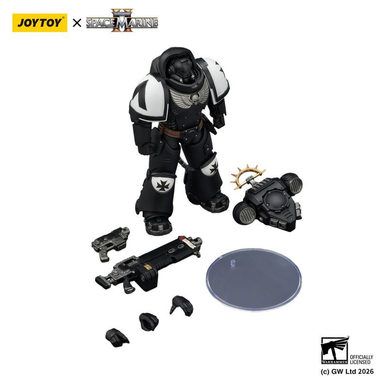 [Pre-sale] JOYTOY Warhammer 40K Game Edition Black Templars Heavy Intercessor with Heavy Bolt Rifle and Bolt Pistol