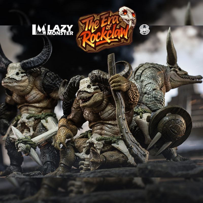 [Pre-sale] LAZY MONSTER STUDIO Crocodile Action Figure