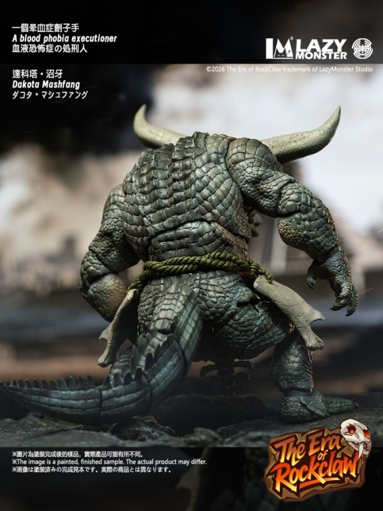 [Pre-sale] Lazy Monster Studio Crocodile Action Figure
