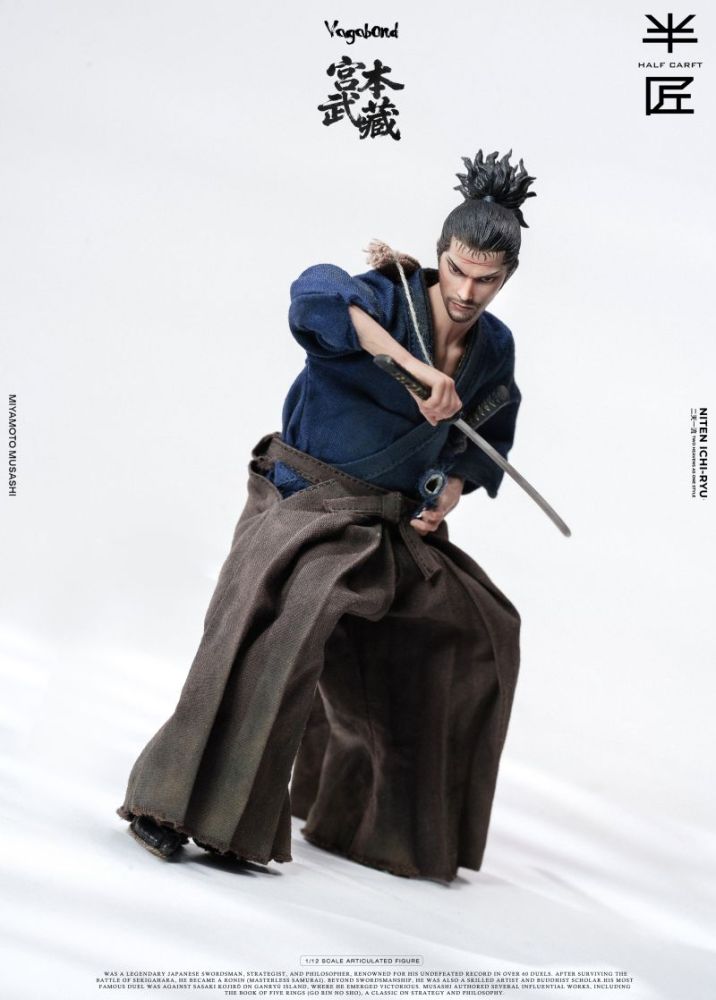 [Pre-sale] Half Craft Studio Musashi Miyamoto Action Figure