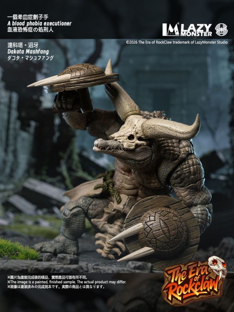 [Pre-sale] Lazy Monster Studio Crocodile Action Figure