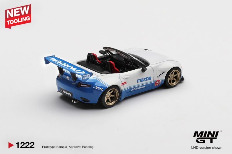 [Pre-sale] Mini GT Mazda Miata MX-5 (ND) Pandem IMSA