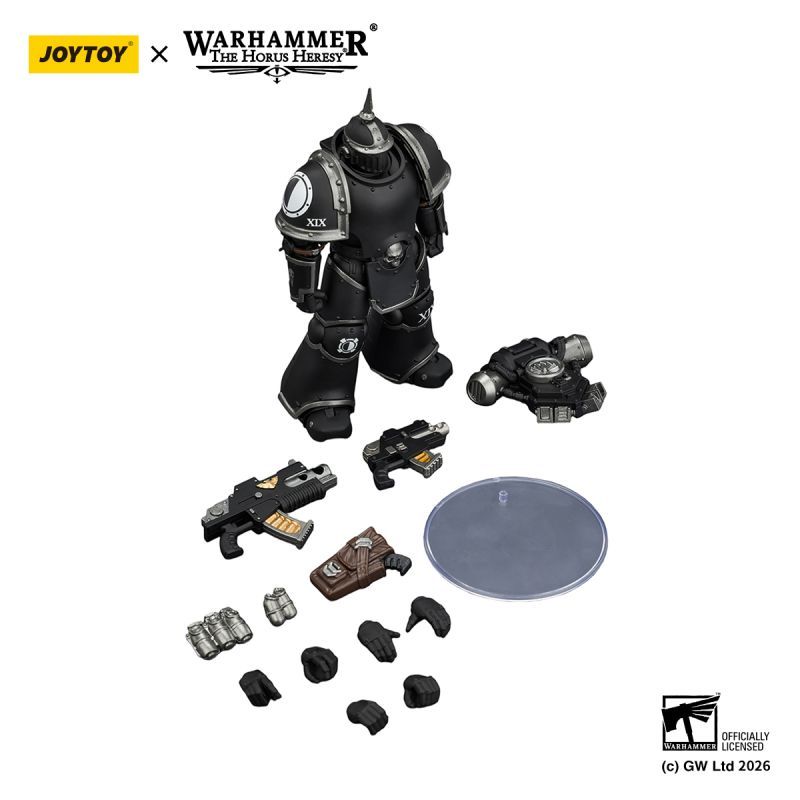[Pre-sale] JOYTOY Warhammer The Horus Heresy Raven Guard MK III Tactical Legionary with Bolter and Bolt Pistol