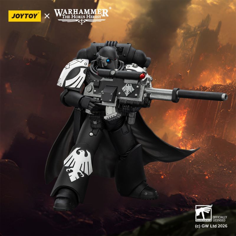 [Pre-sale] JOYTOY Warhammer The Horus Heresy Raven Guard Mor Deythan with Nemesis bolt rifle