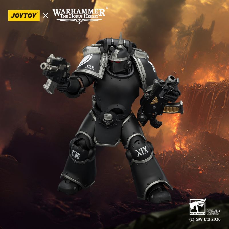 [Pre-sale] JOYTOY Warhammer The Horus Heresy Raven Guard MK III Tactical Legionary with Bolter and Bolt Pistol
