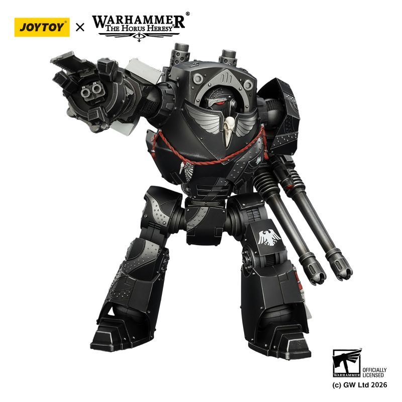 [Pre-sale] JOYTOY Warhammer The Horus Heresy Raven Guard  Contemptor Dreadnought with Gravis autocannon and Chainfist