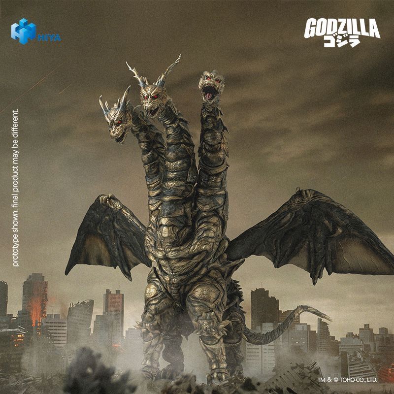 [Pre-sale] HIYA Exquisite Basic Series Godzilla Final Wars 2004 Keizer Ghidorah Action Figure