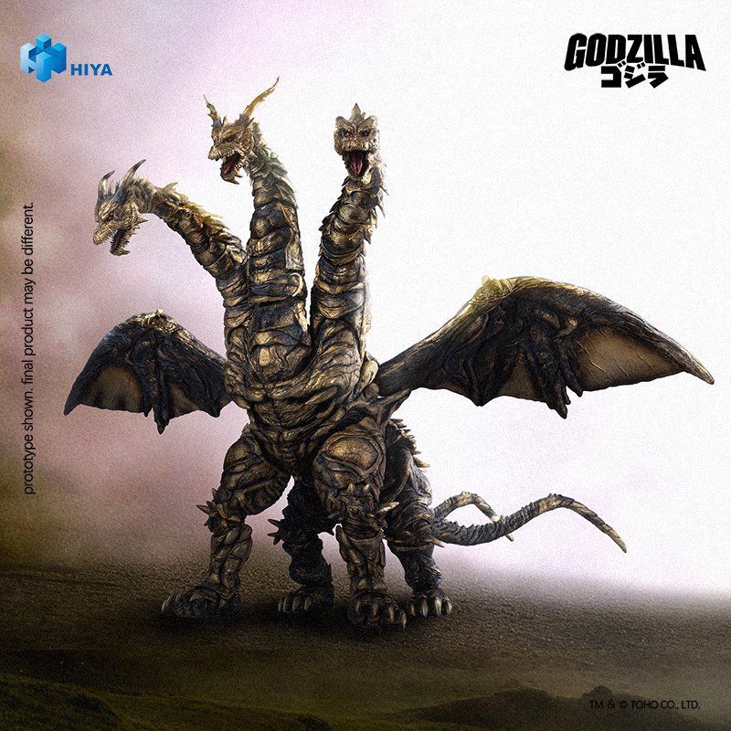 [Pre-sale] HIYA Exquisite Basic Series Godzilla Final Wars 2004 Keizer Ghidorah Action Figure